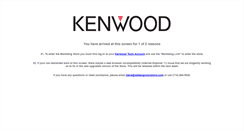 Desktop Screenshot of kenwoodusa.dealerarena.com