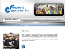 Tablet Screenshot of electronicspec.dealerarena.com